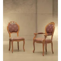 Zdjęcie Ekskluzywny fotel i krzesło w stylu francuskim – Morello Gianpaolo