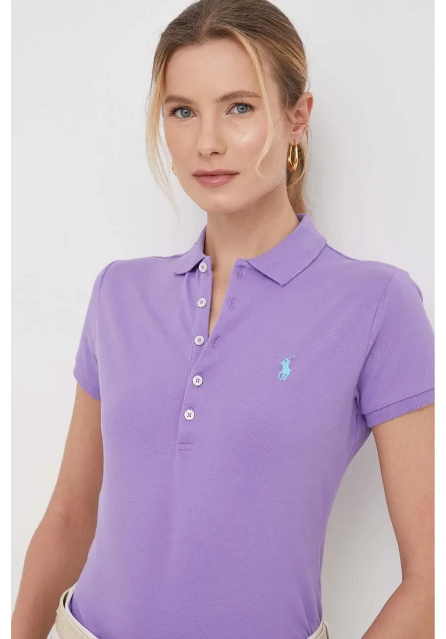 obrazek 1 Polo Ralph Lauren polo damski kolor fioletowy
