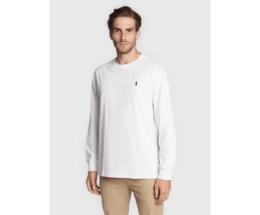 obrazek 1 Polo Ralph Lauren Longsleeve 710671467004 Biały Classic Fit