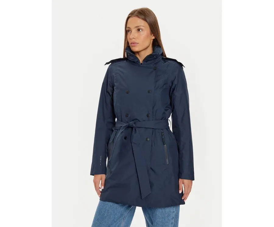 obrazek 1 Helly Hansen Płaszcz przejściowy Welsey II 53314 Granatowy Regular Fit