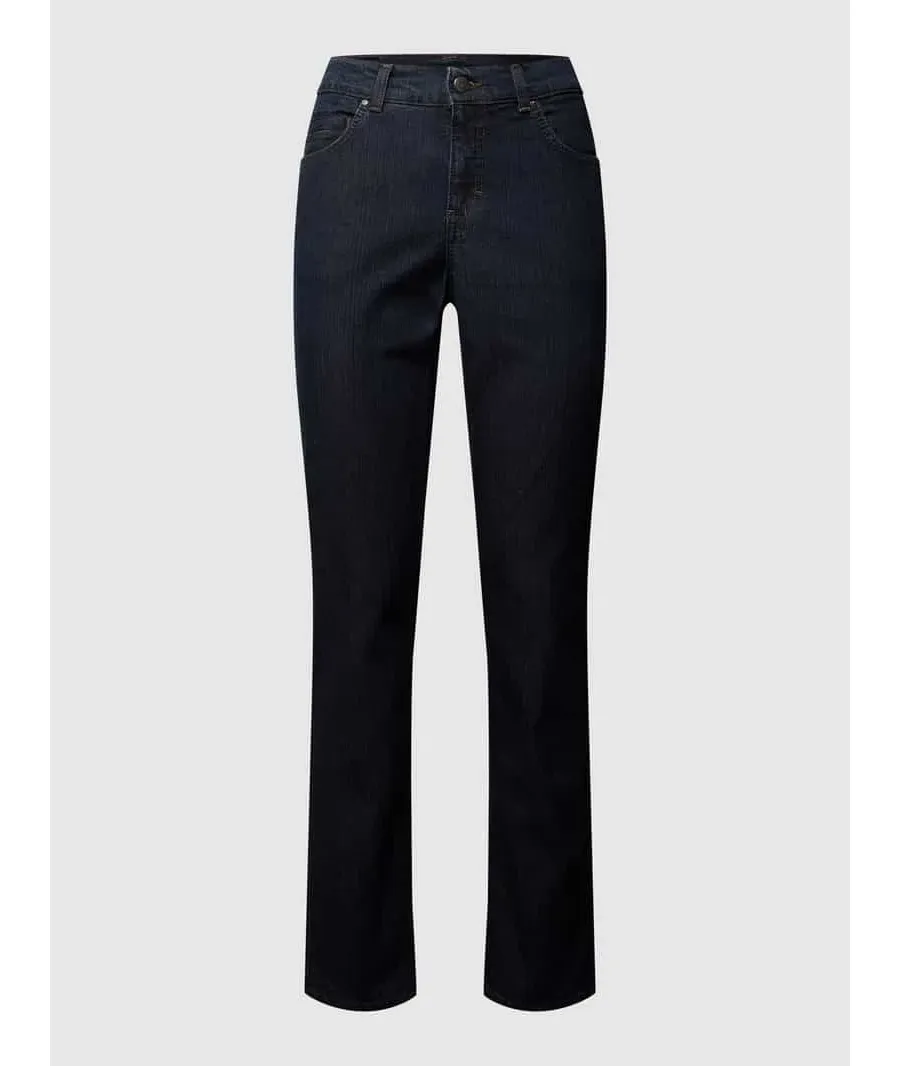 obrazek 1 Jeansy o kroju skinny fit z naszywką z logo