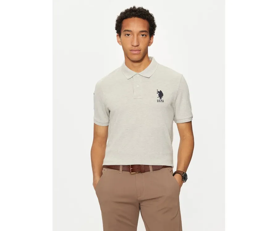 obrazek 1 U.S. Polo Assn. Polo MUP3313 Szary Regular Fit