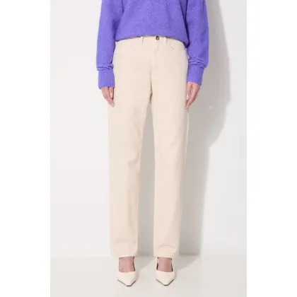 Zdjęcie A.P.C. jeansy Martin damskie high waist COFBL.F09122-ECRU