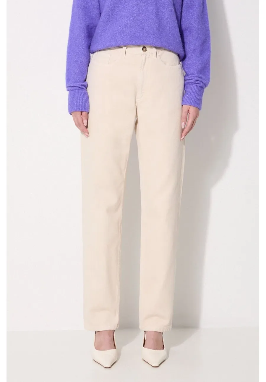 obrazek 1 A.P.C. jeansy Martin damskie high waist COFBL.F09122-ECRU