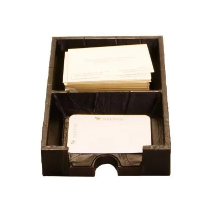 Zdjęcie Wyjątkowy pojemnik na wizytówki i spinacze