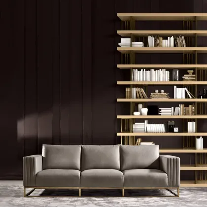 Zdjęcie Beżowa elegancka sofa do apartamentu – Daytona