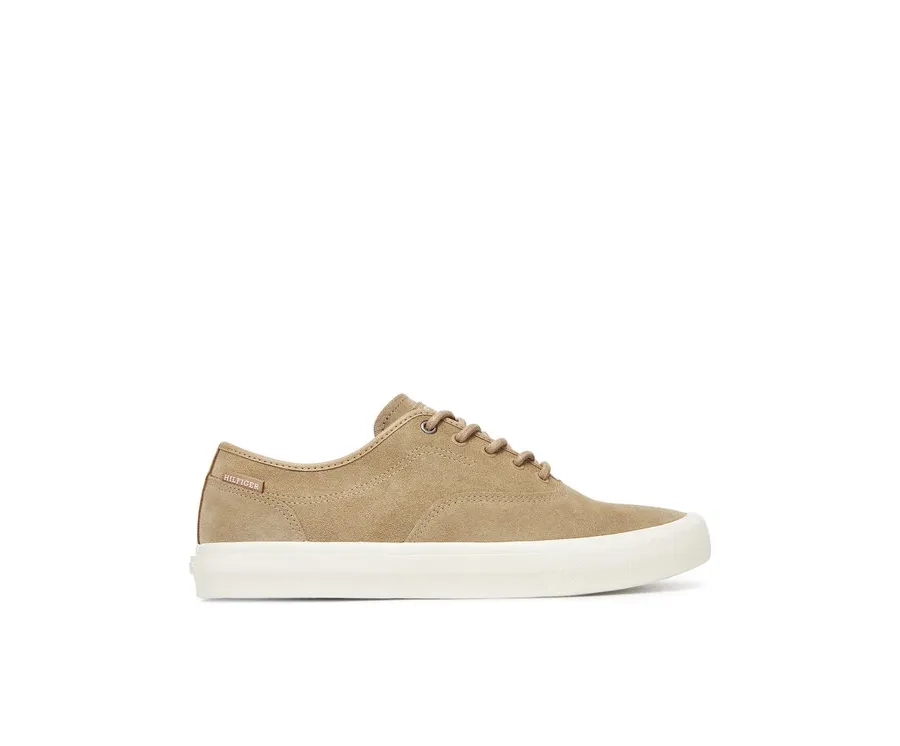 obrazek 1 Tommy Hilfiger Tenisówki Hi Vulc Low Oxford Suede FM0FM05401 Beżowy