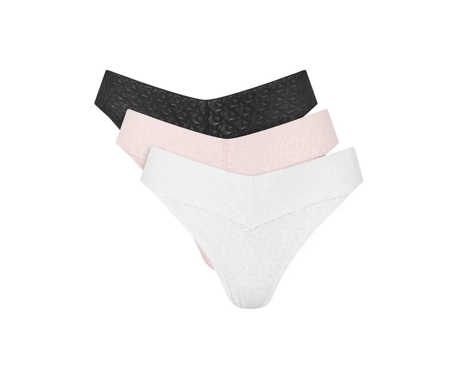 obrazek 1 Calvin Klein Underwear Komplet 3 par fig klasycznych LV00QD5305 Kolorowy