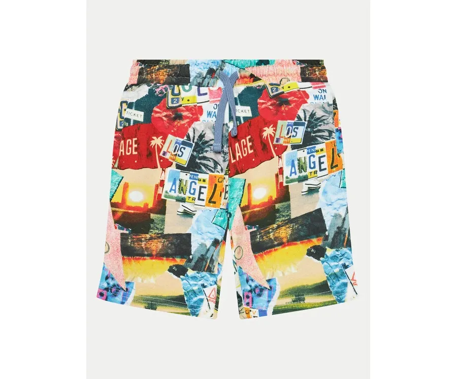 obrazek 1 Guess Szorty sportowe L4GD11 KA6R3 Kolorowy Regular Fit