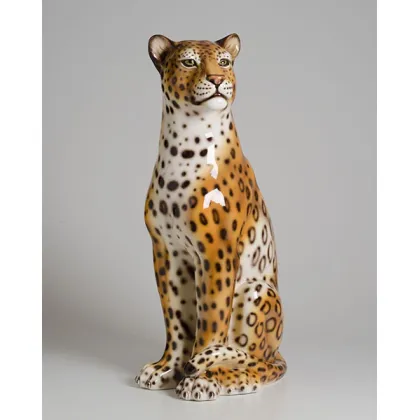 Picture Brilliant ceramic leopard