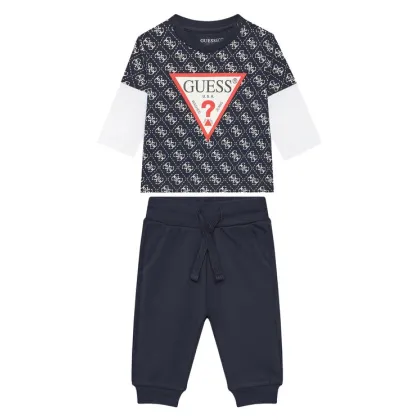 Zdjęcie Guess Komplet dziecięcy I5YG00 K8HM4 Granatowy Regular Fit