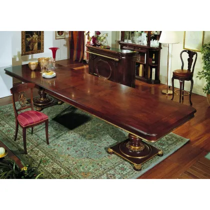 Zdjęcie Długi drewniany stół Leone do jadalni