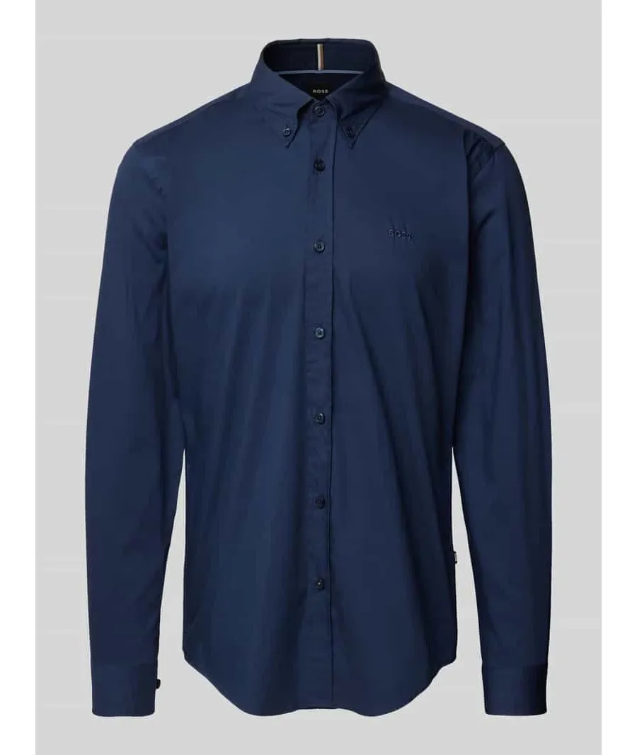 obrazek 1 Koszula biznesowa o kroju slim fit z kołnierzykiem typu kent model ‘Roan’