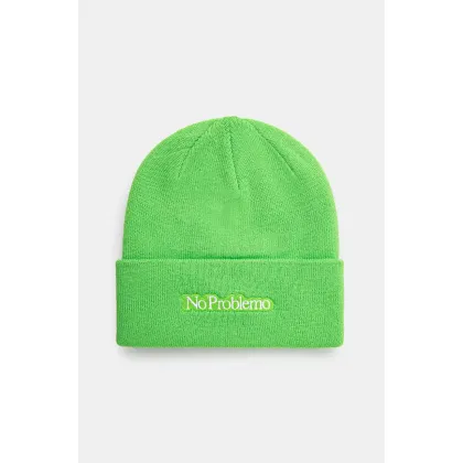Zdjęcie No Problemo czapka Mini Problemo Beanie kolor zielony NP90029.02