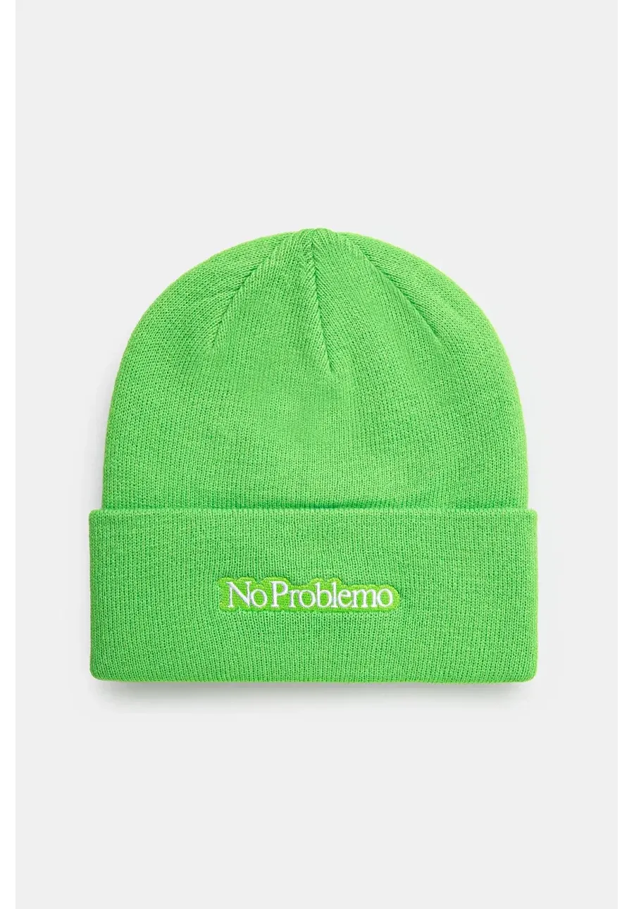 obrazek 1 No Problemo czapka Mini Problemo Beanie kolor zielony  NP90029.02