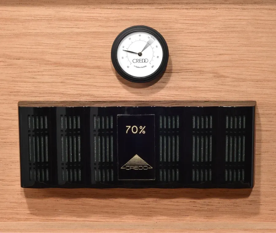 obrazek 3 Wspaniały humidor pokryty skórą