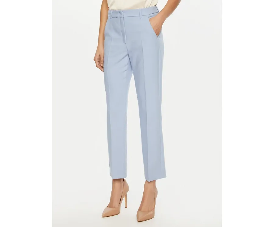 obrazek 1 Weekend Max Mara Chinosy Rana 2515131031 Błękitny Slim Fit