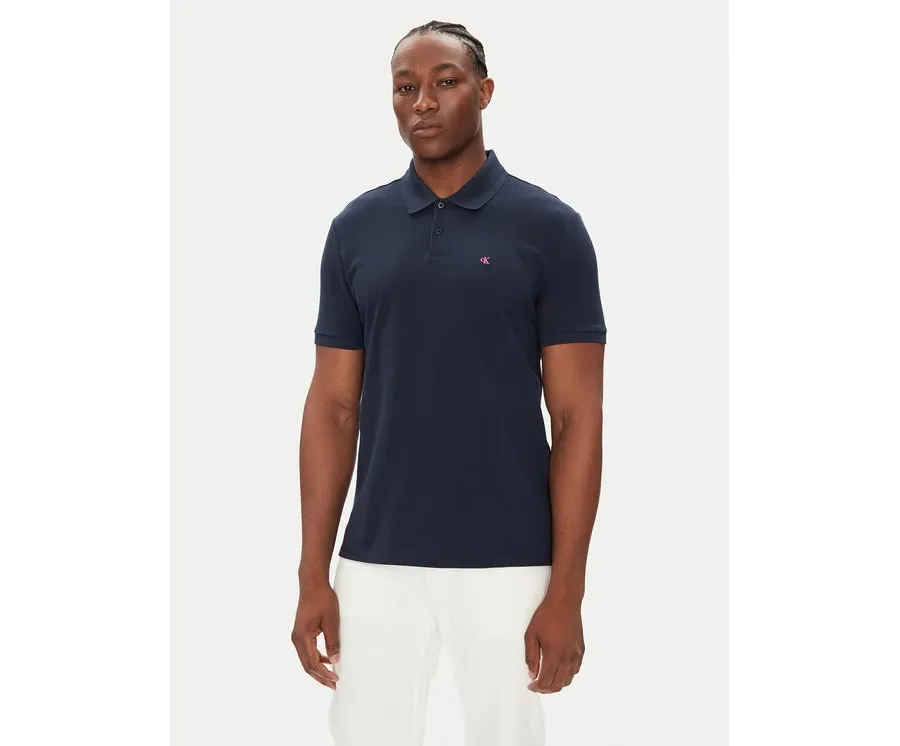 obrazek 1 Calvin Klein Jeans Polo LV040EM269 Granatowy Regular Fit