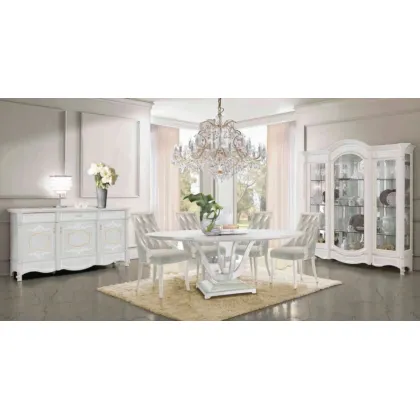 Zdjęcie Klasyczny, włoski, okrągły stół z podstawą - Casa + 39