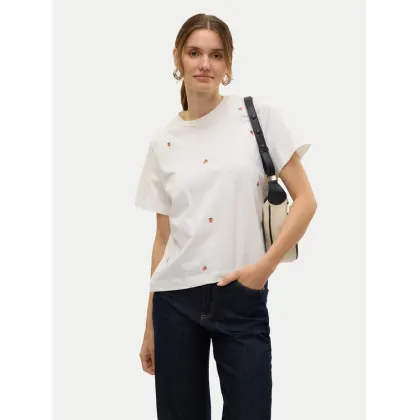Zdjęcie Vero Moda T-Shirt Solvei 10325318 Biały Regular Fit