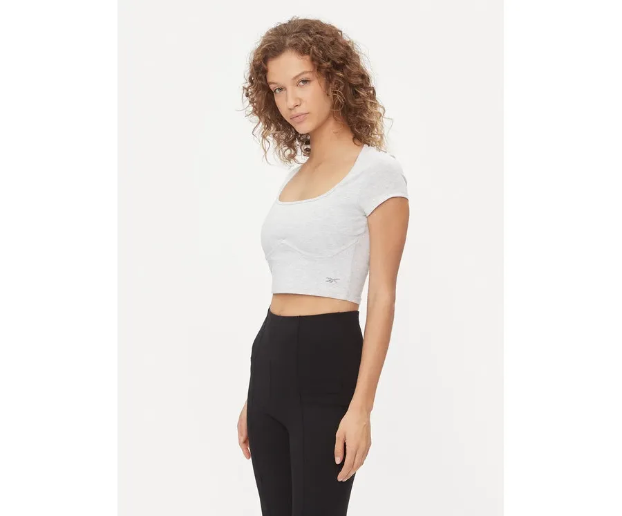 obrazek 1 Reebok T-Shirt Essentials IL4646 Szary Regular Fit