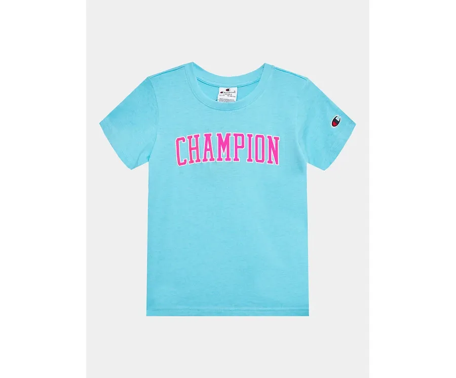 obrazek 1 Champion T-Shirt Bookstore 404658 Niebieski Regular Fit