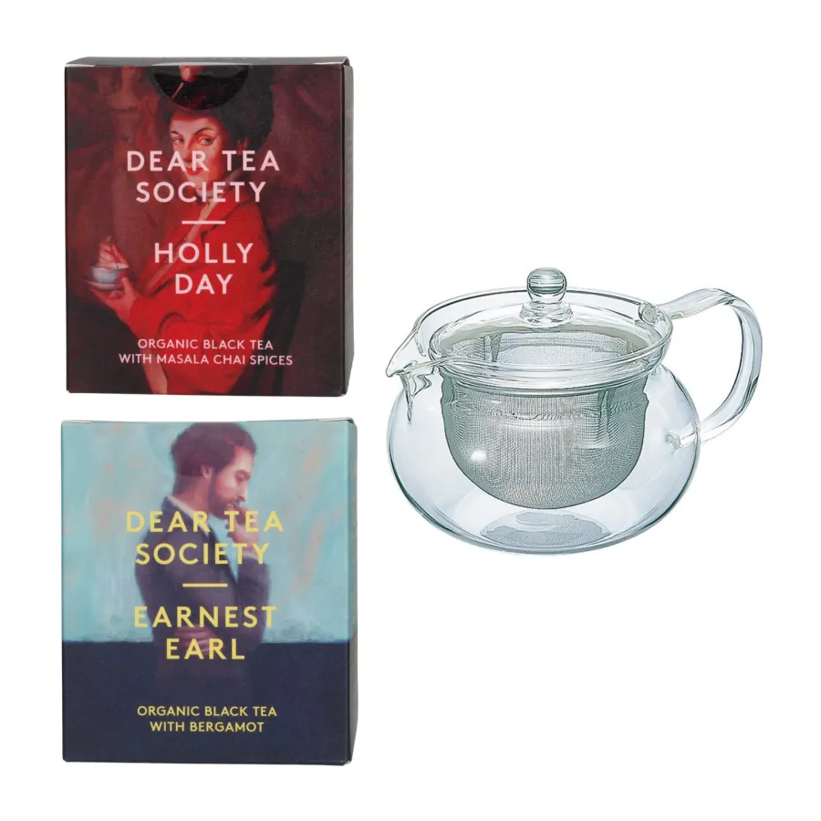 obrazek 1 Zestaw Zaparzacz Hario 700ml + Herbata Nr 1 HARIO