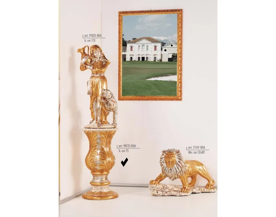 obrazek 2 Kolumna dedykowana figurze arabki z panterą 188cm - Valle d'oro Patchi