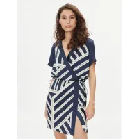 Zdjęcie Liu Jo Sukienka codzienna TA4254 T3810 Granatowy Regular Fit