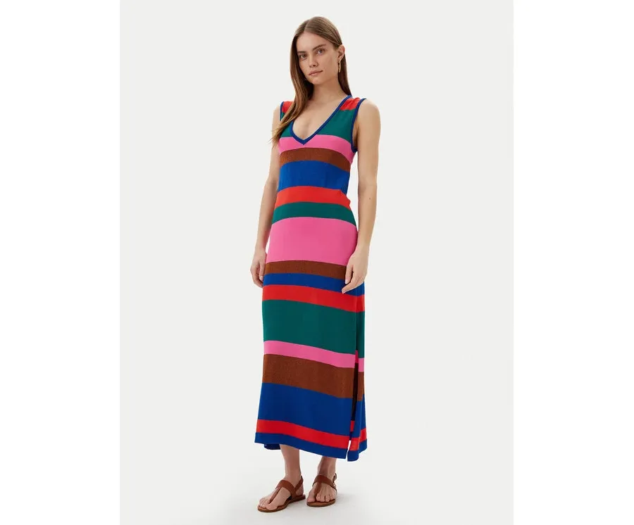obrazek 1 Lola Casademunt by Maite Sukienka dzianinowa MS2516032 Kolorowy Regular Fit