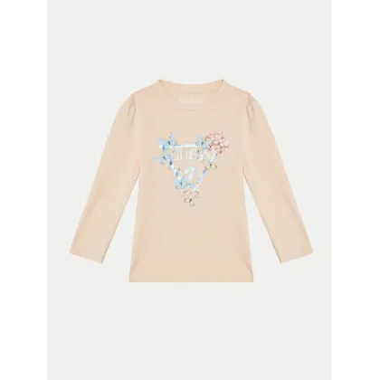 Zdjęcie Guess Bluzka K5RI08 K6YW4 Różowy Regular Fit