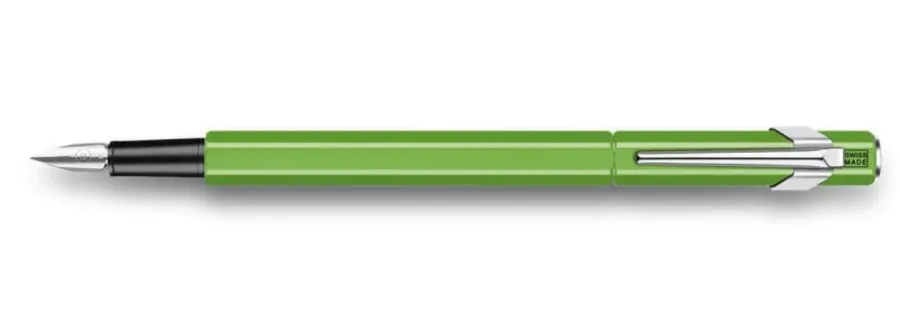 obrazek 3 Eleganckie pióro wieczne 849 Metal Zielony Fluo