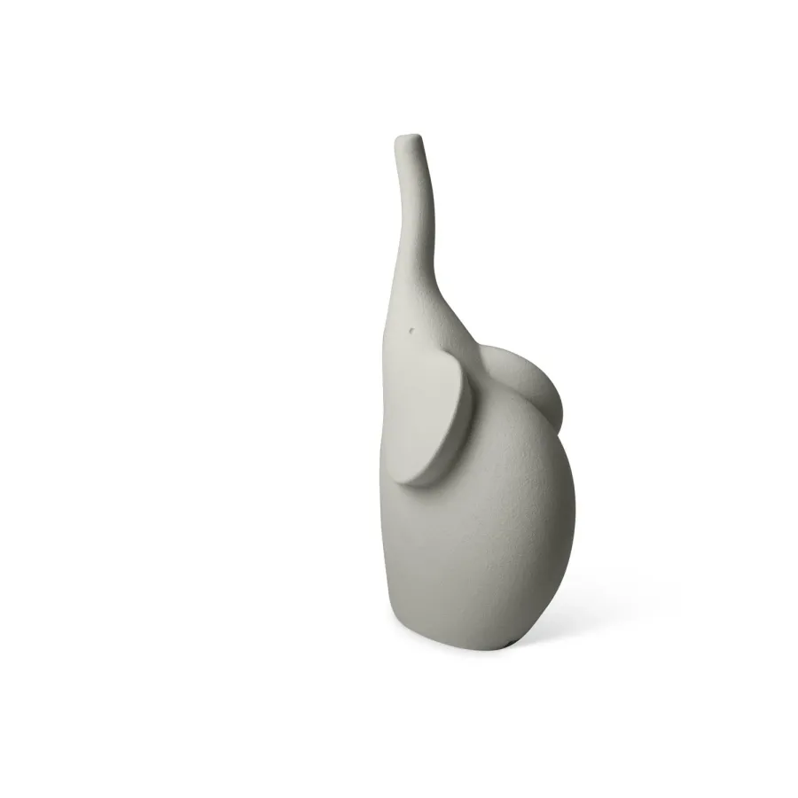 obrazek 5 Włoska ceramiczna figurka słonia - 12x9x26 cm