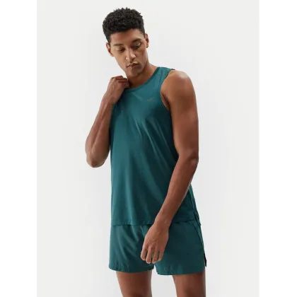 Zdjęcie 4F Koszulka techniczna 4FWSS24TFTSM841 Zielony Regular Fit