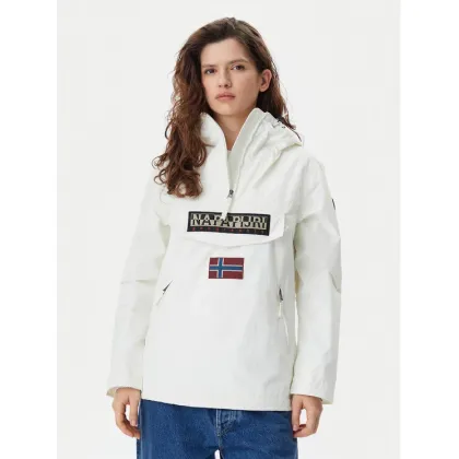 Zdjęcie Napapijri Kurtka anorak Rainforest NP0A4G7F Biały Regular Fit