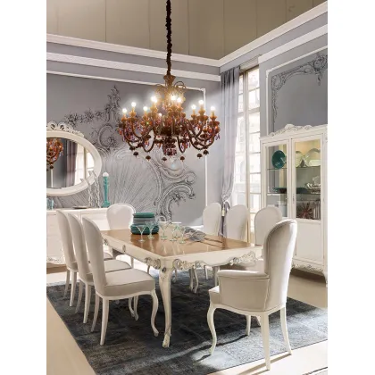 Zdjęcie Tradycyjny włoski fotel w stylu klasycznym - Stella del Mobile