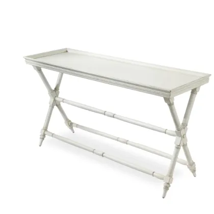 Zdjęcie Ekskluzywna włoska drewniana konsola do salonu