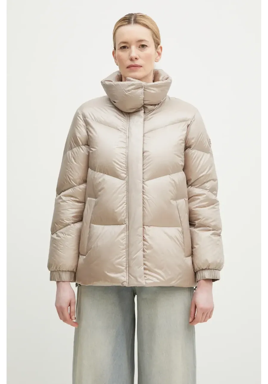 obrazek 1 Woolrich kurtka puchowa Aliquippa Puffer Jacket kolor beżowy zimowa CFWWOU0925FRUT3085