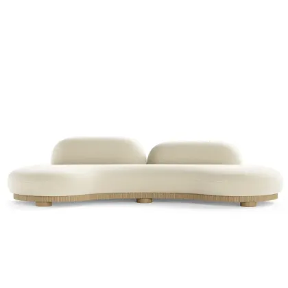 Zdjęcie Ekskluzywna minimalistyczna sofa do salonu - Opal