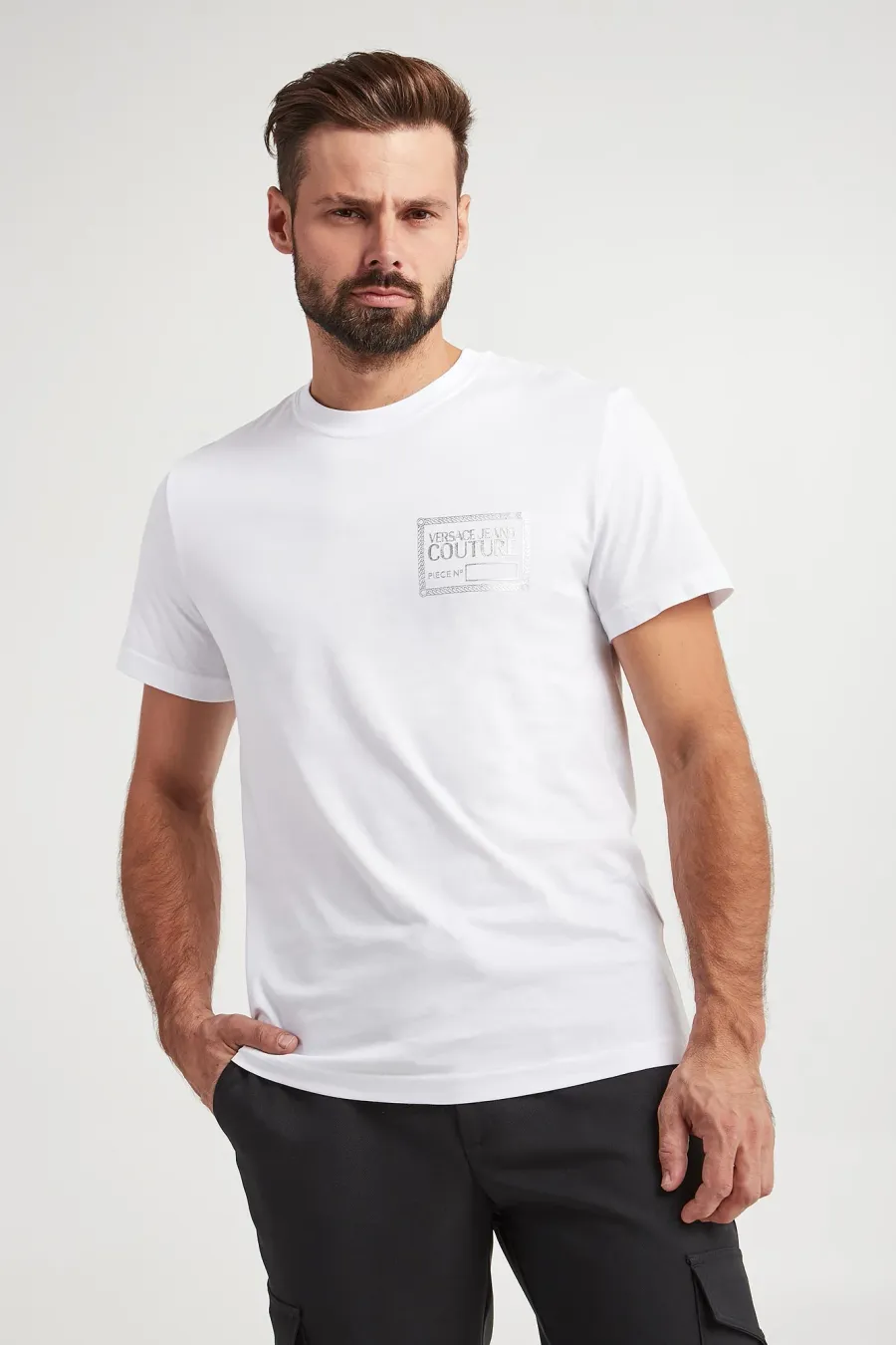 obrazek 1 T-shirt męski VERSACE JEANS COUTURE Versace Jeans Couture