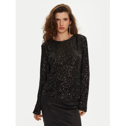 Zdjęcie Bruuns Bazaar Bluzka Casi BBW4193 Czarny Regular Fit