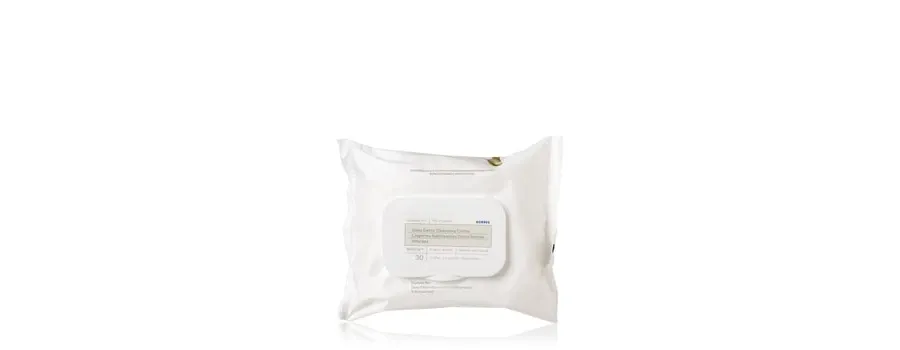 obrazek 1 KORRES Olympus Tea Detox Cleansing Wipes Chusteczka oczyszczająca 30 szt.
