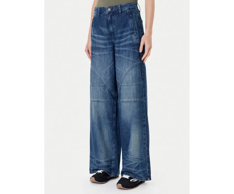 obrazek 1 Guess Jeansy W5YA2F D5R0D Niebieski Baggy Fit
