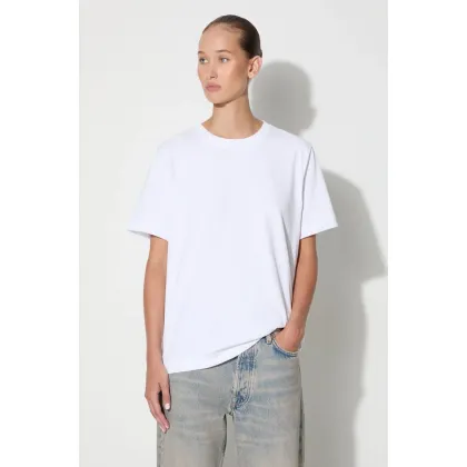 Zdjęcie Samsoe Samsoe t-shirt bawełniany CAMINO kolor biały F00012400
