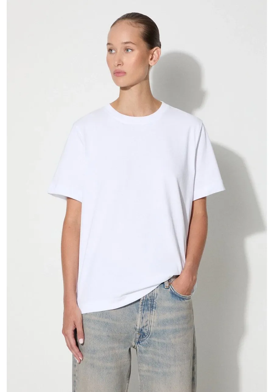 obrazek 1 Samsoe Samsoe t-shirt bawełniany CAMINO kolor biały F00012400