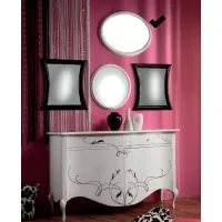 Picture Oval mirror from Italy - Fratelli Mirandola