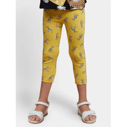 Zdjęcie Mayoral Legginsy 3702 Żółty Slim Fit