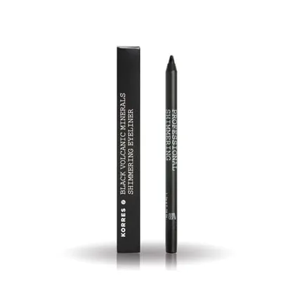 Zdjęcie KORRES Black Volcanic Minerals Shimmering Eyeliner Kredka w sztyfcie 1.2 g Nr. 01 - Black
