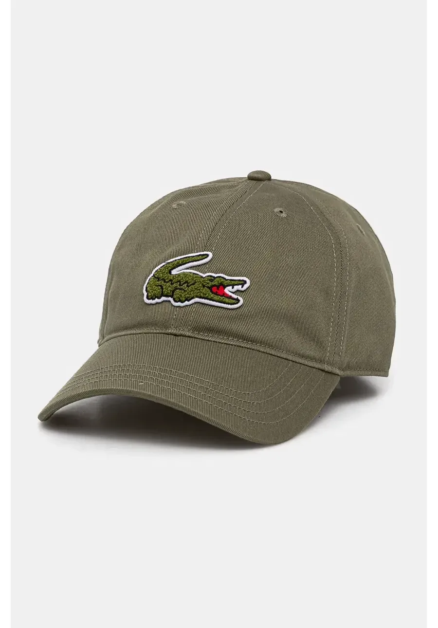 obrazek 1 Lacoste czapka z daszkiem kolor zielony z aplikacją RK3186
