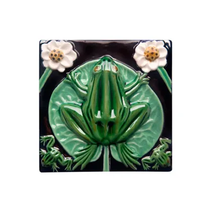 Picture Patterned ceramic wall tile - Bordallo Pinheiro